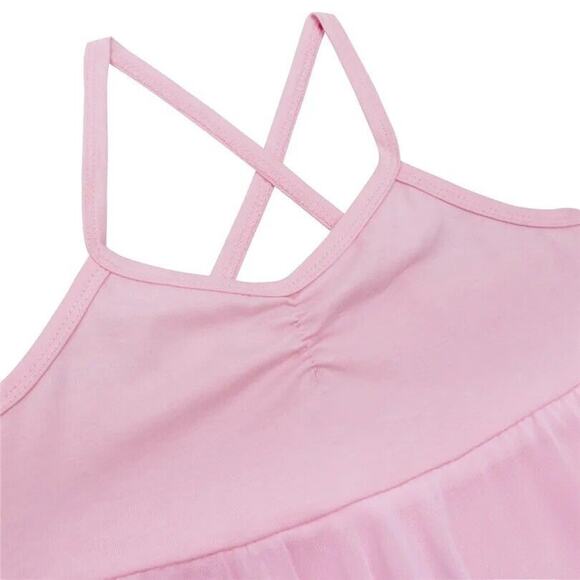 Toddler Kids Girls Sleeveless Pink Dance Ballet Tutu Dress Tulle Leotard  5-6 S - Picture 5 of 16